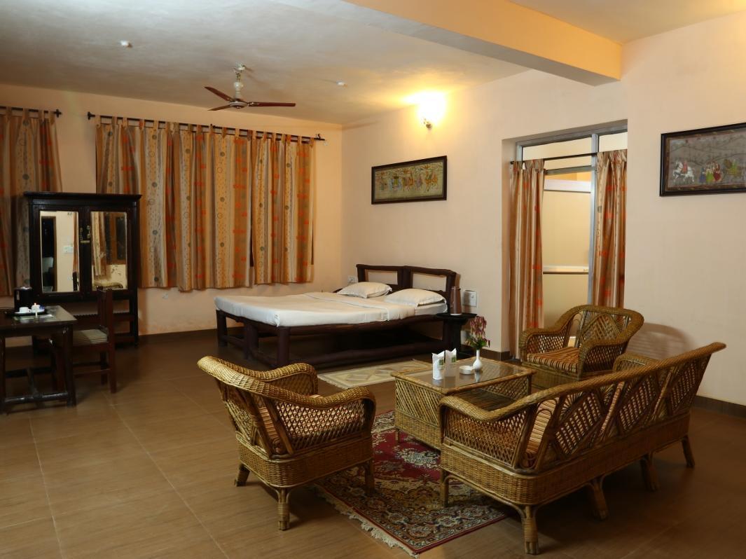 Kanha Village Eco Resort Bagian luar foto